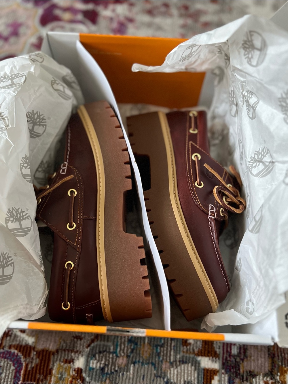 Timberland Women's Stone Street Platform Boat Size 9 - Picture 5 of 8